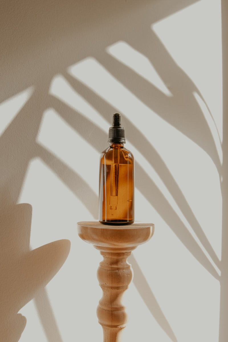 Ultrasonic Aromatherapy Diffuser releasing cool mist with essential oils